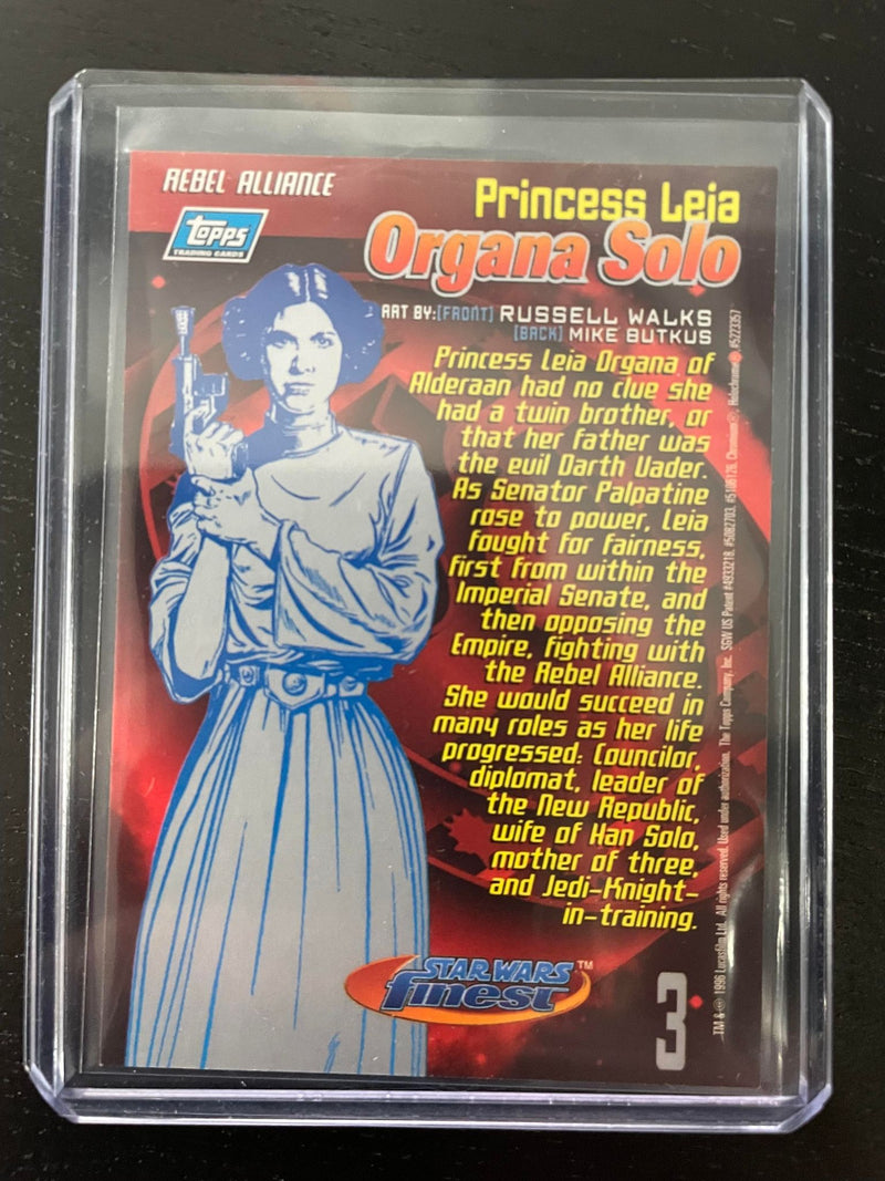 1996 TOPPS FINEST STAR WARS - SINGLES - SELECT YOUR CARDS
