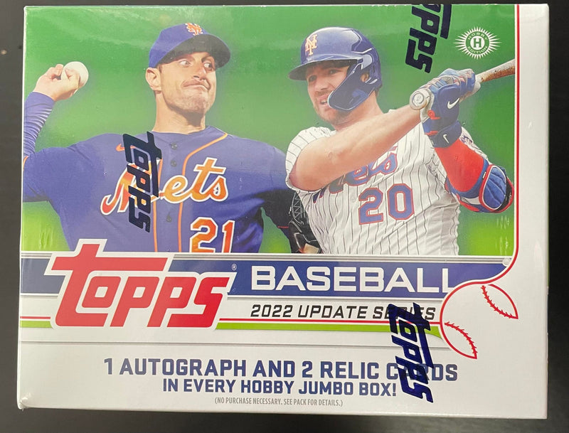 2022 TOPPS UPDATE SERIES BASEBALL JUMBO BOX