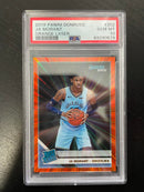 2019 PANINI DONRUSS - ORANGE LASER - RATED ROOKIE - J. MORANT -