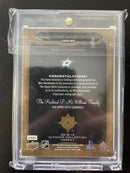 2018 UPPER DECK ULTIMATE COLLECTION - SIGNATURE MASTERPIECES - M. HEISKANEN -