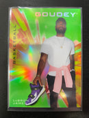 2021 UPPER DECK GOODWIN CHAMPIONS - NEON GREEN - GOUDEY - L. JAMES -