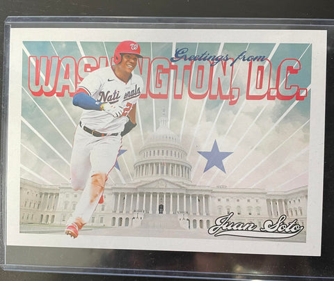 2022 TOPPS POST CARD - JUMBO - J. SOTO - #OPC-10