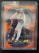 2021 PANINI PRIZM - ORANGE CRACKED ICE PRIZM - L. DONCIC -