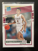 2021 PANINI CHRONICLES DRAFT PICKS - DONRUSS - GREEN - RATED ROOKIE - S. BARNES -