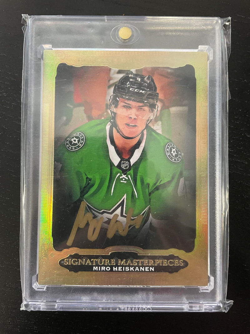 2018 UPPER DECK ULTIMATE COLLECTION - SIGNATURE MASTERPIECES - M. HEISKANEN -