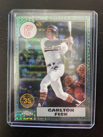 2022 TOPPS UPDATE SERIES - SILVER PACK - GREEN REFRACTOR - C. FISK - #78TC-54 - #'D/99