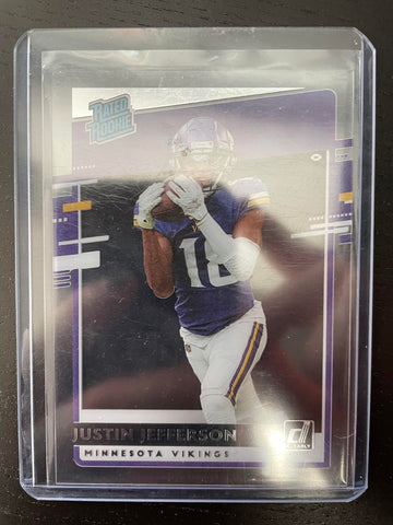2020 PANINI CHRONICLES - DONRUSS CLEARLY - RATED ROOKIE - J. JEFFERSON - #RR-JUJ - RC