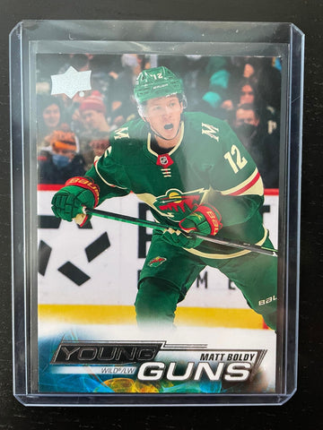 2022 UPPER DECK SERIES ONE - YOUNG GUNS - M. BOLDY - #201 - RC