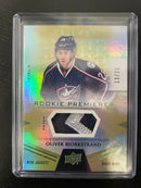 2016 UPPER DECK TRILOGY - ROOKIE PREMIERES - O. BJORKSTRAND - #105 - #'D/35 - RELIC - RC