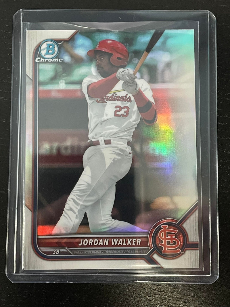 2022 TOPPS BOWMAN CHROME - REFRACTOR - J. WALKER - #BCP-221 - #'D/499