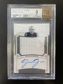 2019 PANINI NATIONAL TREASURES - ROOKIE MATERIAL SIGNATURES - J. JACOBS - #6 - #'D/49 - BGS 9 - AUTOGRAPH BGS 10