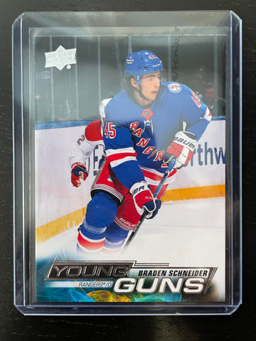 2022 UPPER DECK SERIES ONE - YOUNG GUNS - B. SCHNEIDER - #214 - RC