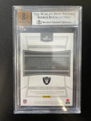 2019 PANINI NATIONAL TREASURES - ROOKIE MATERIAL SIGNATURES - J. JACOBS - #6 - #'D/49 - BGS 9 - AUTOGRAPH BGS 10