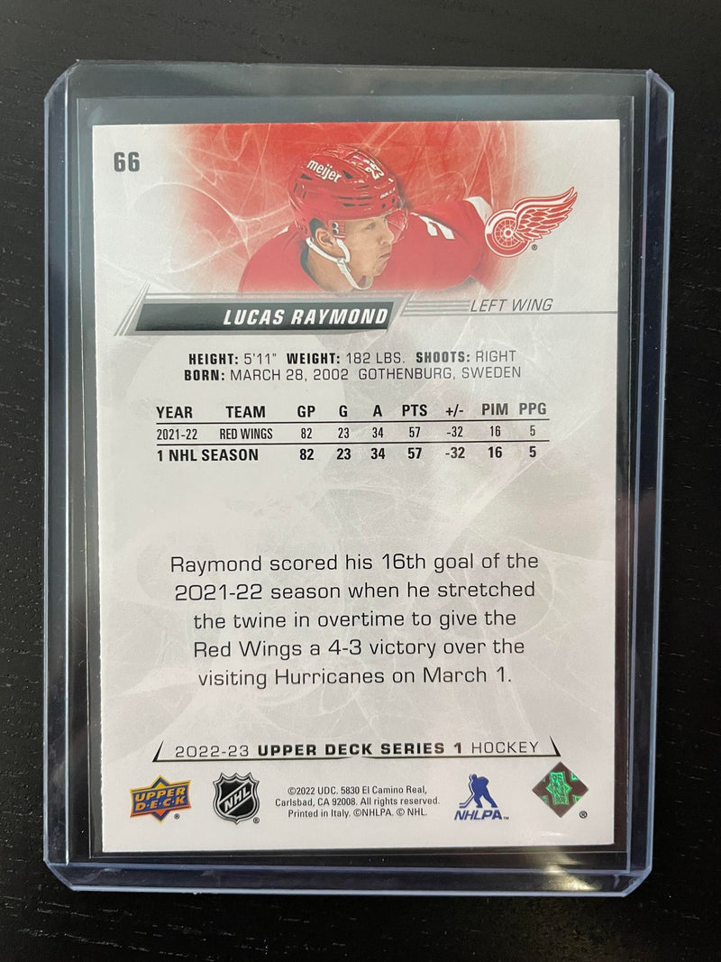2022 UPPER DECK SERIES ONE - UD HIGH GLOSS - L. RAYMOND - #66 - #'D/10