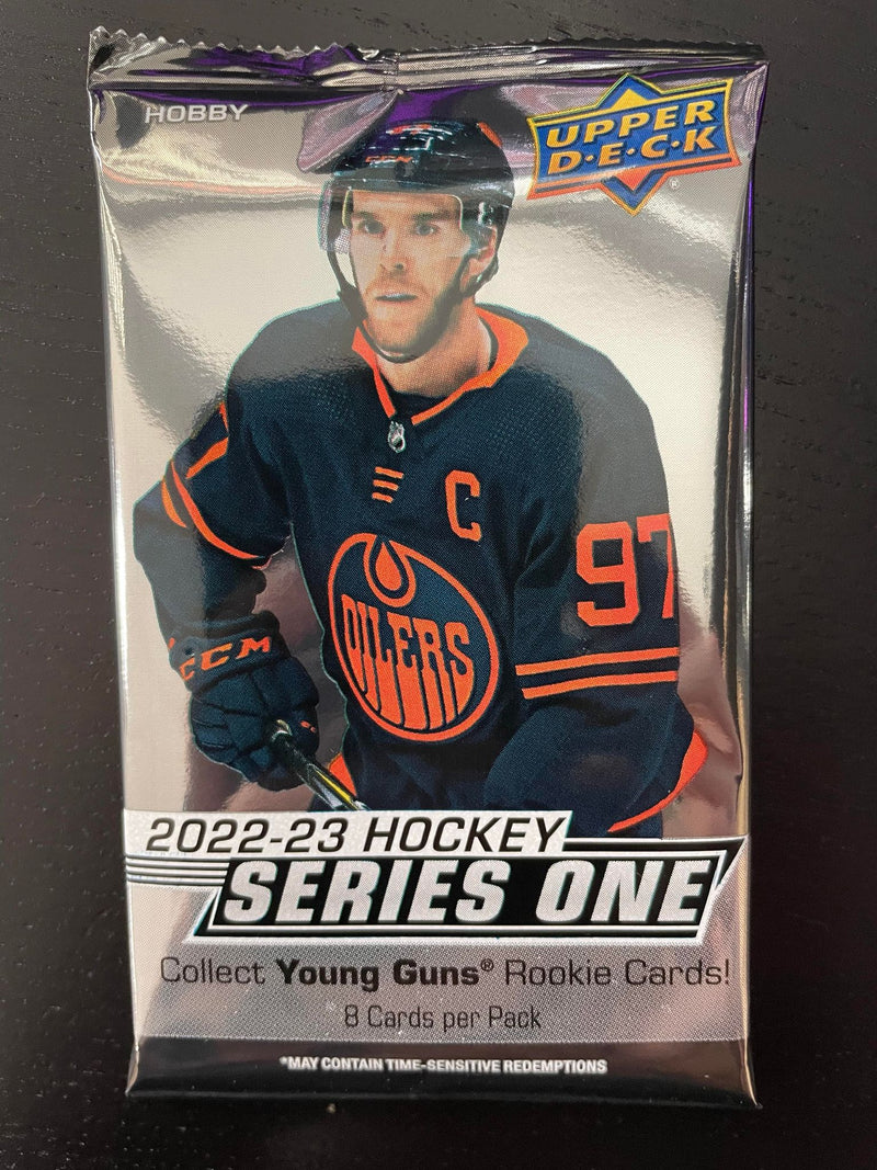 2022 UPPER DECK SERIES ONE HOCKEY HOBBY PACK