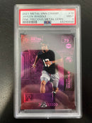 2021 UPPER DECK METAL UNIVERSE CHAMPIONS - PRECIOUS METAL GEMS PINK - J. WADDLE -