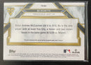2021 TOPPS TRIPLE THREADS - AMETHYST - B. BICHETTE - #TTR-BB1 - #'D/27 - RELIC