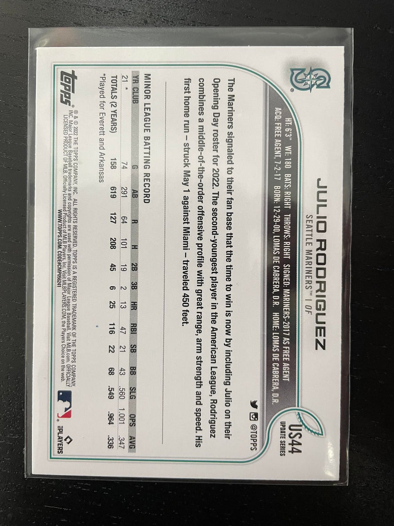 2022 TOPPS UPDATE SERIES - J. RODRIGUEZ -