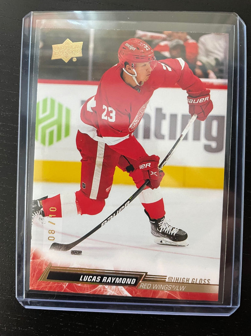 2022 UPPER DECK SERIES ONE - UD HIGH GLOSS - L. RAYMOND - #66 - #'D/10