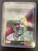 1999 TOPPS STADIUM CLUB - EYES OF THE GAME - B. FAVRE -