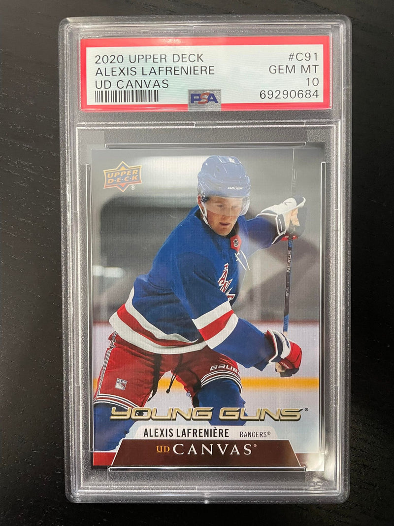 2020 UPPER DECK - UD CANVAS - YOUNG GUNS - A. LAFRENIERE -