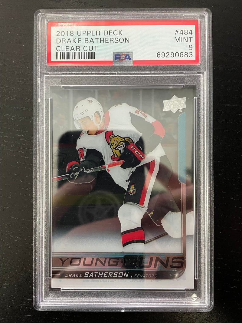 2018 UPPER DECK - CLEAR CUT - YOUNG GUNS - D. BATHERSON -