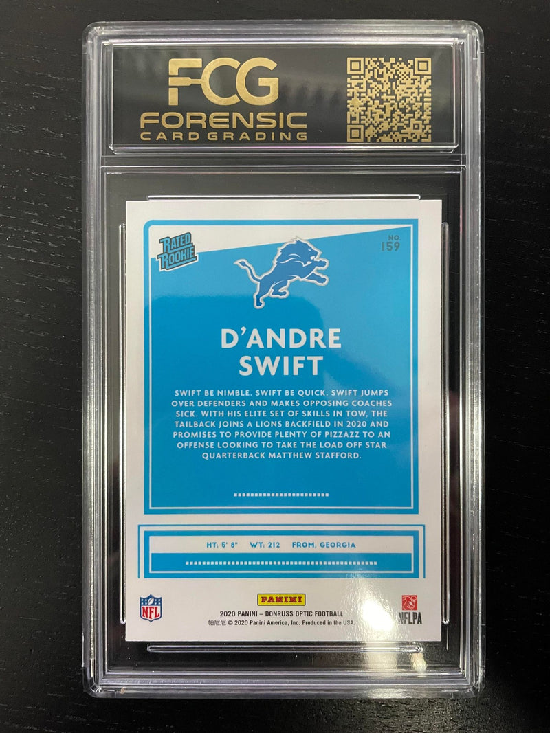 2020 PANINI DONRUSS OPTIC - RATED ROOKIE - D. SWIFT -