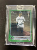 2022 TOPPS CLEARLY AUTHENTIC - GREEN - B. DE LA CRUZ - #CAA-BCR - #'D/99 - AUTOGRAPH - RC