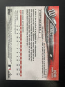 2022 TOPPS UPDATE SERIES - BOX TOPPER - JUMBO REPRINT - J. SOTO -