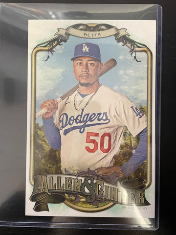 2022 TOPPS ALLEN & GINTER - BOX TOPPER - M. BETTS - #BC-8