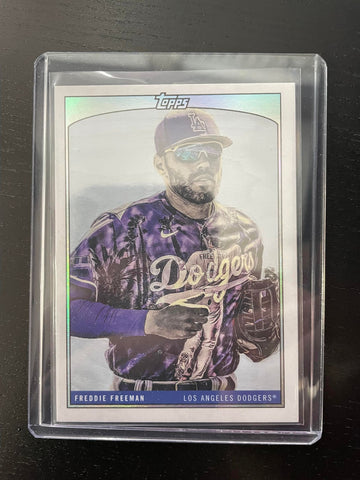 2022 TOPPS LAUREN TAYLOR - SILVER - F. FREEMAN - #23 - #'D/99