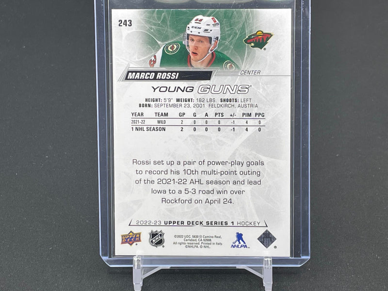 2022 UPPER DECK SERIES ONE - YOUNG GUNS - M. ROSSI -