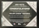 2022 TOPPS UPDATE - MAJOR LEAGUE MATERIAL - J. VOTTO -
