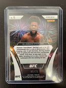 2022 PANINI PRIZM - FIREWORKS - GREEN PULSAR PRIZM - A. STERLING - #15 - #'D/25