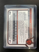 2022 TOPPS BOWMAN CHROME - 1ST BOWMAN - A. SUAREZ -