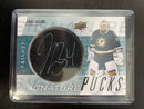 2016 UPPER DECK TRILOGY - SIGNATURE PUCKS - J. ALLEN -