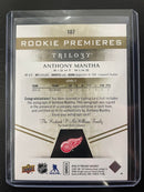 2016 UPPER DECK TRILOGY - ROOKIE PREMIERES - A. MANTHA - #107 - #'D/275 - AUTOGRAPH - RC