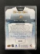 2016 UPPER DECK TRILOGY - TRYPTICHS - R. GETZLAF - #T-ANA2 - #'D/49 - RELIC