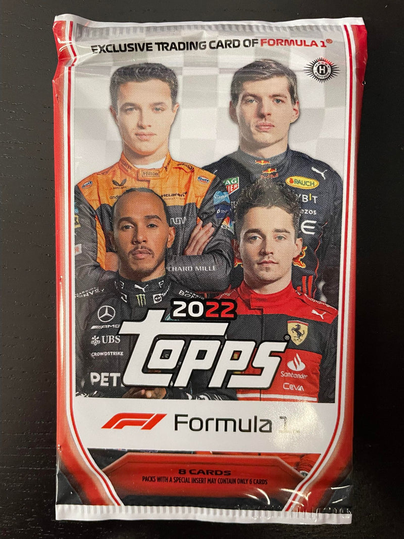 2022 TOPPS F1 RACING HOBBY PACK