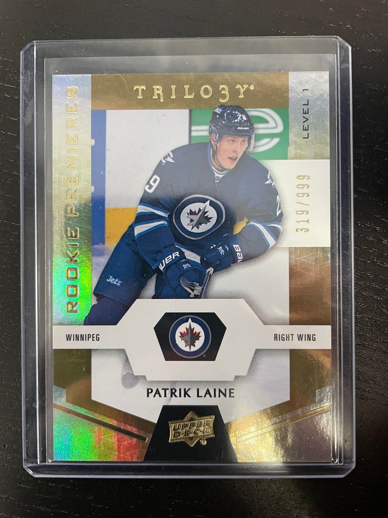 2016 UPPER DECK TRILOGY - ROOKIE PREMIERE - P. LAINE - #52 - #'D/999 - RC