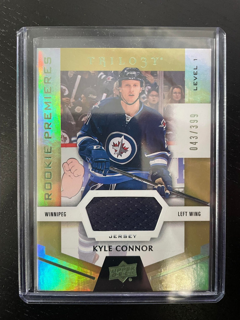 2016 UPPER DECK TRILOGY - ROOKIE PREMIERES - K. CONNOR - #56 - #'D/399 - RELIC - RC