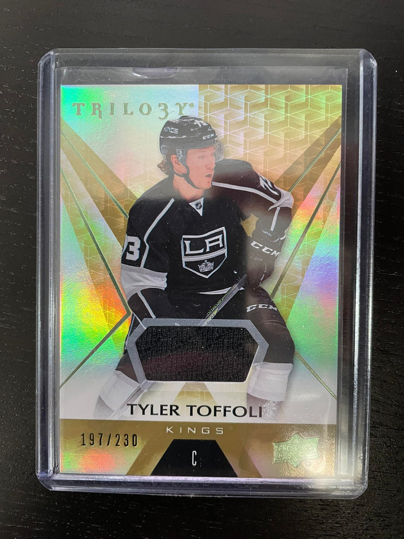2016 UPPER DECK TRILOGY - T. TOFFOLI - #3 - #'D/230 - RELIC