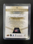 2016 UPPER DECK TRILOGY - ROOKIE PREMIERES - O. BJORKSTRAND - #105 - #'D/35 - RELIC - RC