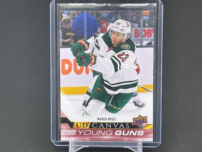 2022 UPPER DECK SERIES ONE - UD CANVAS - YOUNG GUNS - M. ROSSI -