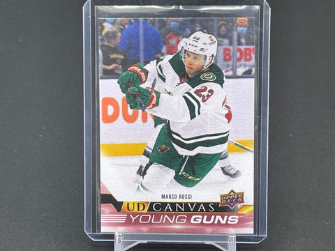2022 UPPER DECK SERIES ONE - UD CANVAS - YOUNG GUNS - M. ROSSI - #C114 - RC