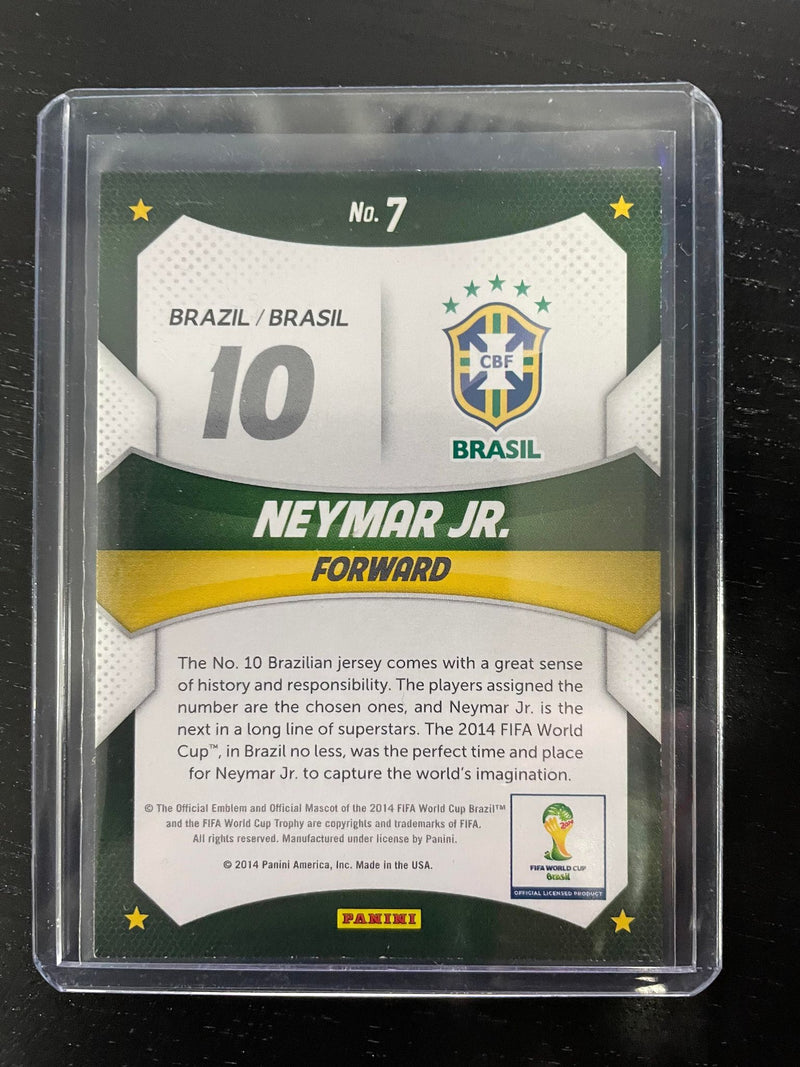 2014 PANINI PRIZM WORLD CUP - WORLD CUP STAR - NEYMAR JR -