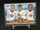 2021 UPPER DECK TIM HORTONS TEAM CANADA - TRIOS - J. TOEWS / C. PRICE / K. LETANG -