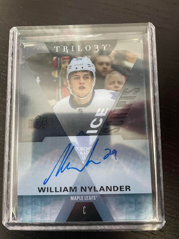2016 UPPER DECK TRILOGY - ICE SCRIPTS - W. NYLANDER - #IS-WN - AUTOGRAPH - RC
