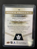 2016 UPPER DECK TRILOGY - ROOKIE PREMIERES - N. SOSHNIKOV - #106 - #'D/275 - AUTOGRAPH - RC