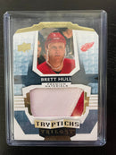 2016 UPPER DECK TRILOGY - TRYPTICHS - B. HULL - #T-WINGS2 - #'D/25 - RELIC
